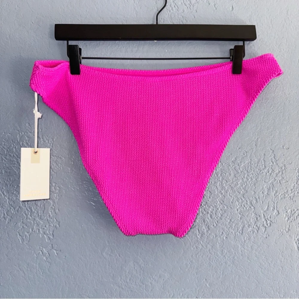 Good American Bikini Bottom in Hawaiian Pink Size 5/6 - Picture 3 of 5